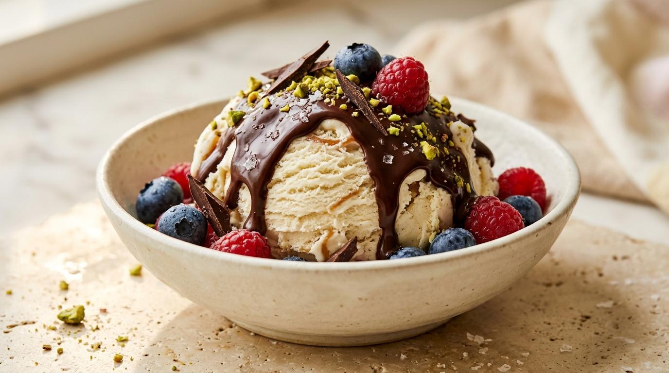 Glacial Desserts website screenshot